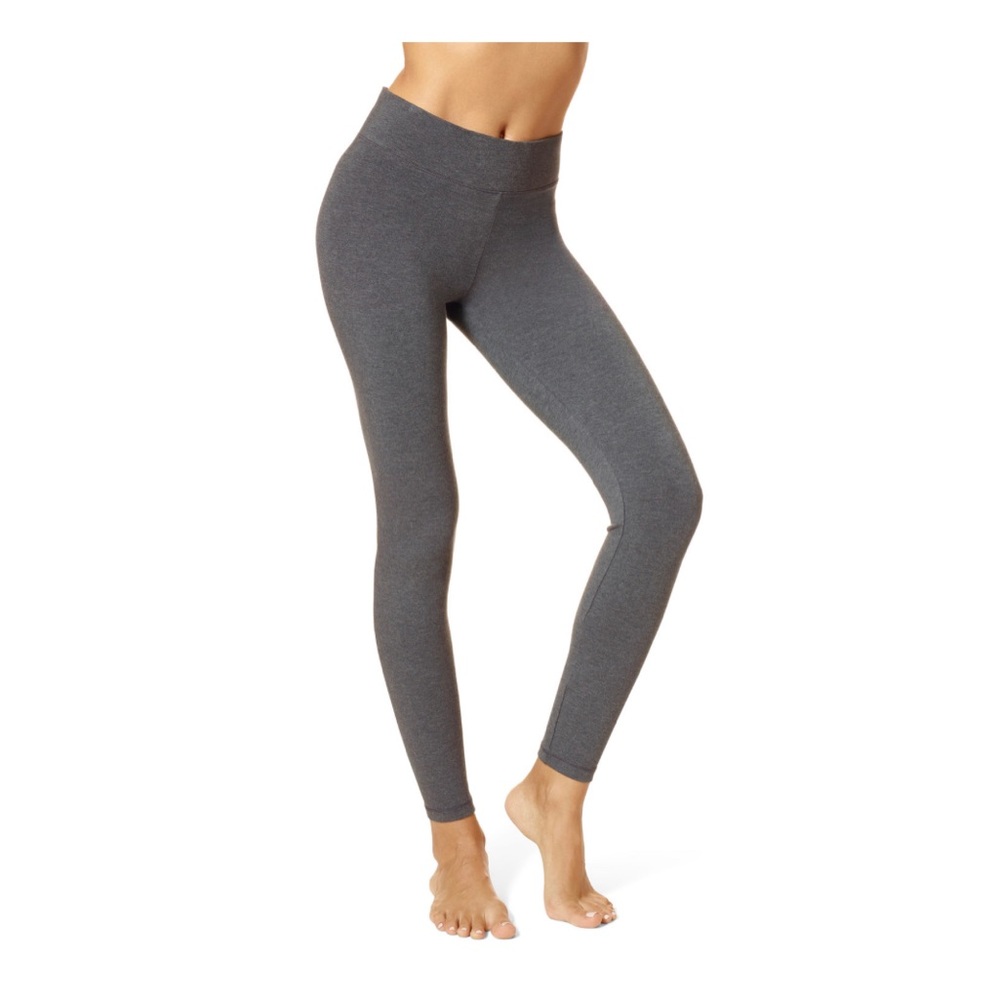 Hue medium large grey leggings NWT